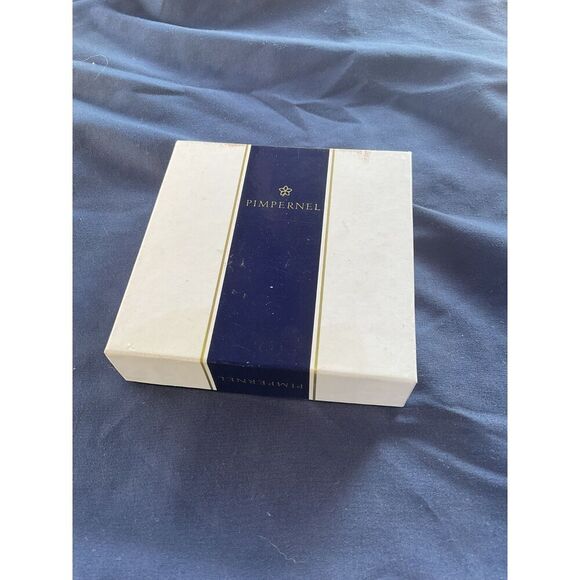 Pimpernel Christmas Coaster Set of 6 Made in England Cork Bottom NIB - Picture 4 of 5